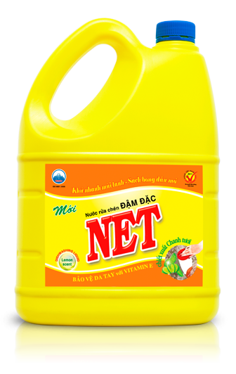 Nước rửa chén đậm đặc NET hương chanh